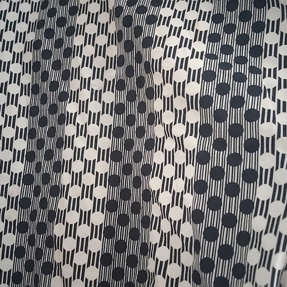 Navy & White Polkadot Button-Up - Picture 3 of 7